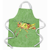 Caroline'S Treasures 8848Apron Grasshopper On Avocado Apron, Large, Multicolor