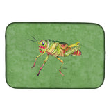 Caroline'S Treasures Grasshopper On Avocado Dish Drying Mat, 14 X 21, Multicolor