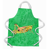 Caroline'S Treasures 8849Apron Grasshopper On Green Apron, Large, Multicolor