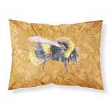 Caroline'S Treasures 8850Pillowcase Bee On Gold Moisture Wicking Fabric Standard Pillowcase, Large, Multicolor