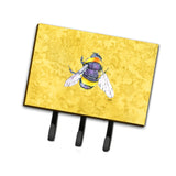 Caroline'S Treasures 8852Th68 Bee On Yellow Leash Or Key Holder, Large, Multicolor