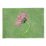 Caroline'S Treasures 8853Plmt Gerber Daisy Pink Fabric Placemat, Multicolor