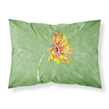 Caroline'S Treasures 8854Pillowcase Gerber Daisy Orange Moisture Wicking Fabric Standard Pillowcase, Large, Multicolor