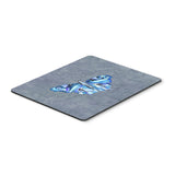 Caroline'S Treasures Butterfly On Gray Mouse Pad/Hot Pad/Trivet (8856Mp)