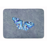 Caroline'S Treasures Butterfly On Gray Floor Mat, 19 X 27, Multicolor