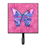Caroline'S Treasures 8859Sh4 Butterfly On Pink Leash Or Key Holder, Small, Multicolor