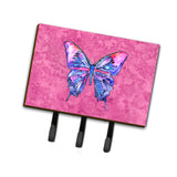 Caroline'S Treasures 8859Th68 Butterfly On Pink Leash Or Key Holder, Large, Multicolor