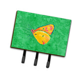 Caroline'S Treasures 8861Th68 Butterfly Orange On Green Leash Or Key Holder, Large, Multicolor