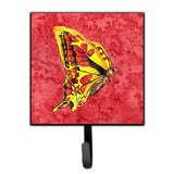 Caroline'S Treasures 8862Sh4 Butterfly On Red Leash Or Key Holder, Small, Multicolor