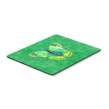 Caroline'S Treasures Butterfly Green On Green Mouse Pad/Hot Pad/Trivet (8863Mp)