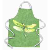 Caroline'S Treasures 8864Apron Dragonfly On Avocado Apron, Large, Multicolor