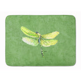 Caroline'S Treasures Dragonfly On Avacado Floor Mat, 19 X 27, Multicolor