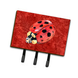Caroline'S Treasures 8870Th68 Lady Bug On Deep Red Leash Or Key Holder, Large, Multicolor