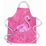 Caroline'S Treasures 8875Apron Flamingo On Pink Apron, Large, Multicolor