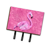 Caroline'S Treasures 8875Th68 Flamingo On Pink Leash Or Key Holder, Large, Multicolor