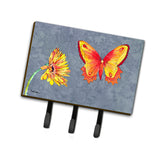 Caroline'S Treasures 8877Th68 Gerber Daisy And Butterfly Leash Or Key Holder, Large, Multicolor