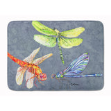Caroline'S Treasures Dragonfly Times Three Floor Mat, 19 X 27, Multicolor