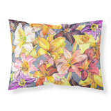 Caroline'S Treasures 8892Pillowcase Day Lilies Moisture Wicking Fabric Standard Pillowcase, Large, Multicolor