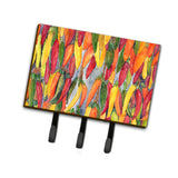 Caroline'S Treasures 8893Th68 Hot Peppers Leash Or Key Holder, Large, Multicolor