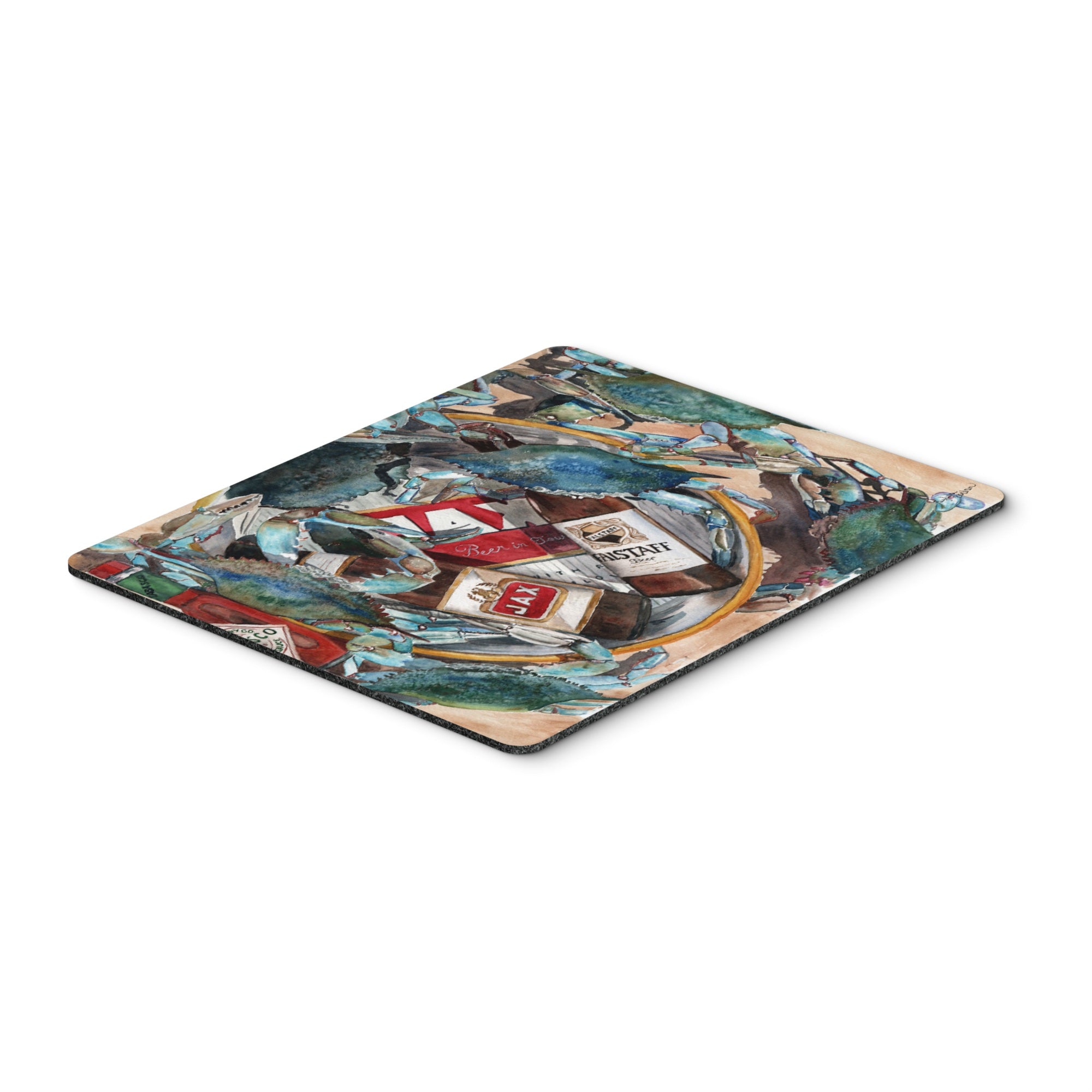 Caroline'S Treasures New Orleans Beers & Crabs Mouse Pad/Hot Pad/Trivet (8919Mp)