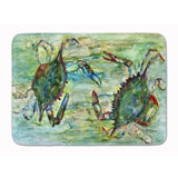Caroline'S Treasures Blue Crab Standoff Floor Mat, 19 X 27, Multicolor