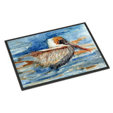 Caroline'S Treasures 8942Jmat Pelican In The Water Indoor Or Outdoor Mat, 24 X 36, Multicolor