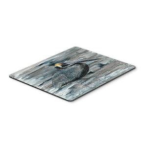 Caroline'S Treasures Pelican In Grey Mouse Pad/Hot Pad/Trivet (8946Mp)
