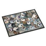 Caroline'S Treasures 8957Mat Bunch Of Oysters Indoor Or Outdoor Mat, 18 X 27, Multicolor