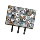 Caroline'S Treasures 8957Th68 Bunch Of Oysters Leash Or Key Holder, Large, Multicolor