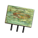 Caroline'S Treasures Abstract Red Fish Leash Or Key Holder 8960Th68, Triple, Multicolor