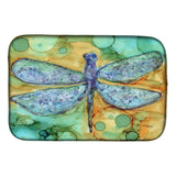 Caroline'S Treasures Abstract Dragonfly Dish Drying Mat, 14 X 21, Multicolor