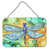 Caroline'S Treasures Abstract Dragonfly Wall Or Door Hanging Prints 8967Ds812, 8H X 12W, Multicolor