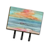 Caroline'S Treasures Abstract Rainbow Leash Or Key Holder 8979Th68, Triple, Multicolor