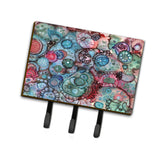 Caroline'S Treasures Abstract In Reds And Blues Leash Or Key Holder 8982Th68, Triple, Multicolor