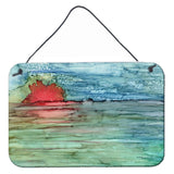 Caroline'S Treasures Abstract Sunset On The Water Wall Or Door Hanging Prints 8984Ds812, 8H X 12W, Multicolor