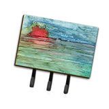 Caroline'S Treasures Abstract Sunset On The Water Leash Or Key Holder 8984Th68, Triple, Multicolor