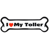 I Love My Dog Car Magnet: Breeds L - Z