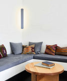 3"W Solid Wood Hover Plank Corner/Wall Accent Light Plug-In Almond Finish by Home Concept