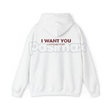 "I Want You I Just Can't Flirt" Funny Quote – Sarcastic Humor Hoodie, Sweatshirt & T-Shirt