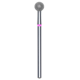 DIAMOND NAIL DRILL BIT, "BALL", RED, HEAD DIAMETER 5MM (FA01R050) - STALEKS™