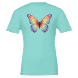 Rainbow Butterfly Premium Crewneck T-shirt
