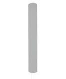 3"W Solid Wood Hover Plank Corner/Wall Accent Light Plug-In Almond Finish by Home Concept