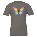 Rainbow Butterfly Premium Crewneck T-shirt