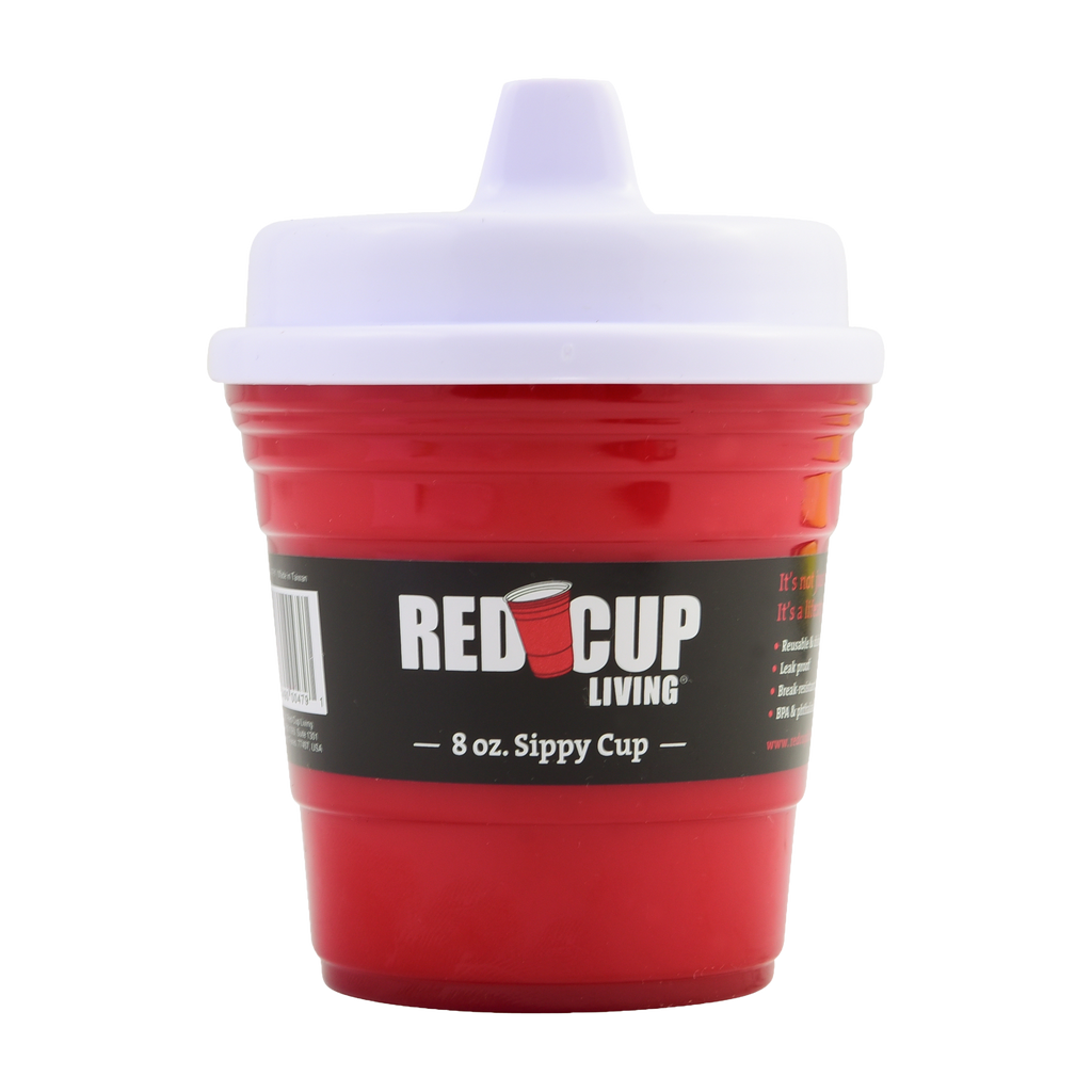 Reusable Kids Sippy Cup – 8oz Unbreakable Pack of 4