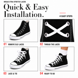 Xtra Stretch Flat Bread Laces