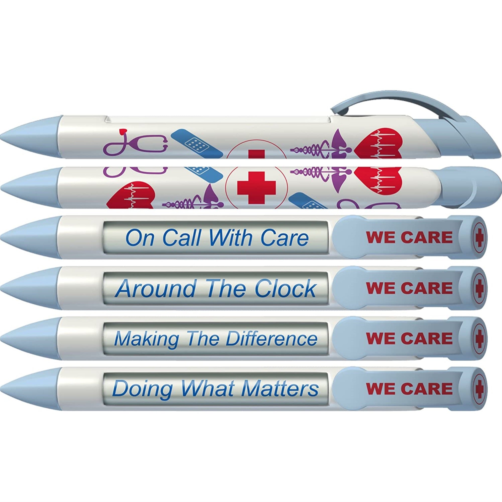 Greeting Pen Nurse Appreciation Ballpoint Retractable Pen Canister Of 36 Pens (9019)