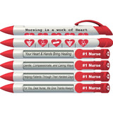 Greeting Pen Nurse Appreciation Ballpoint Retractable Pen Canister Of 36 Pens (9019)