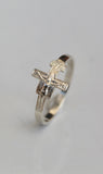 San Damiano Crucifix Ring in Silver
