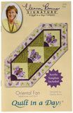Oriental Fan: Eleanor Burns Signature Quilt Pattern by Quilt in a Day