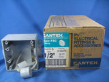 Cantex Box Pvc 2Gang Fsc 1/2 By Thomas & Betts Mfrpartno 5133370U